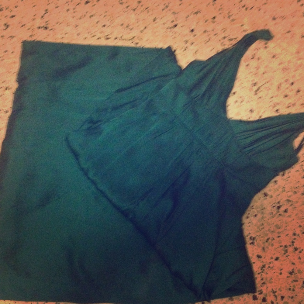 Banana Republic Teal Maxi Dress